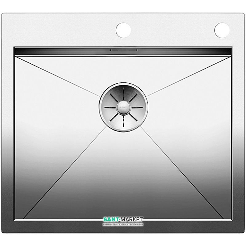 Мойка для кухни прямоугольная Blanco ZEROX 500-IF/А нержавеющая сталь  зеркальная полировка 521630