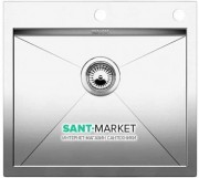 Мойка для кухни прямоугольная Blanco ZEROX 550-IF/А нержавеющая сталь  зеркальная полировка 521638