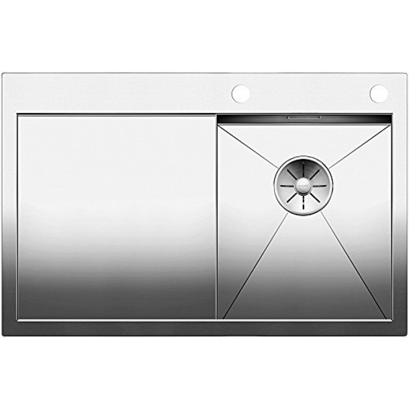 Мойка для кухни прямоугольная Blanco ZEROX 4 S-IF/А чаша справа  нержавеющая сталь  зеркальная полировка 521621