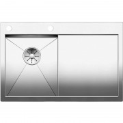 Мойка для кухни прямоугольная Blanco ZEROX 4 S-IF/А чаша слева  нержавеющая сталь  зеркальная полировка 521622