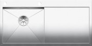 Мойка для кухни прямоугольная Blanco ZEROX 5 S-IF/А чаша слева  нержавеющая сталь  зеркальная полировка 521628