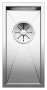 Мойка для кухни прямоугольная Blanco ZEROX 180-IF нержавеющая сталь  зеркальная полировка 521566