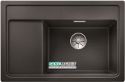 Мийка для кухні прямокутна BLANCO Zenar XL 6S Compact врізна з клапаном-автоматом антрацит 523706