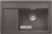 Мийка для кухні прямокутна BLANCO Zenar XL 6S Compact врізна з клапаном-автоматом темна скеля 523707