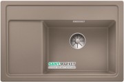 Мойка для кухни прямоугольная BLANCO Zenar XL 6S Compact врезная  с клапаном-автоматом  серый беж 523761