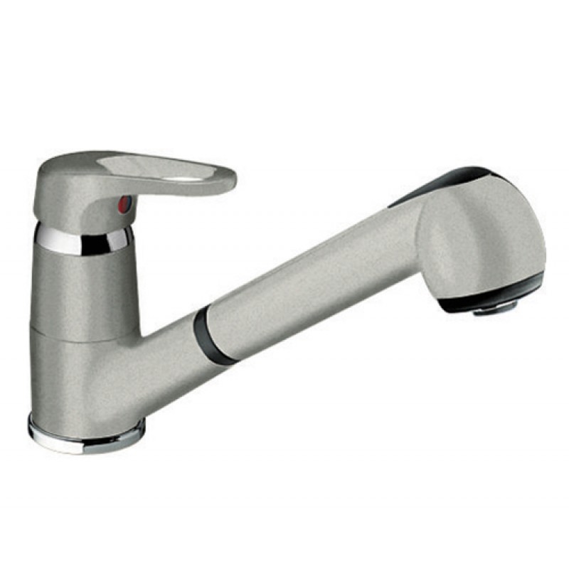 Смеситель для кухни Blanco Wega-S SILGRANIT® однорычажный  жемчужный 520763