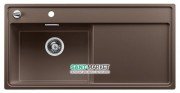 Мойка для кухни прямоугольная BLANCO Zenar XL 6S врезная  чаша слева  с клапаном-автоматом  кофе 523983