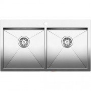 Мойка для кухни прямоугольная Blanco ZEROX 400/400-IF/А нержавеющая сталь  зеркальная полировка 521648