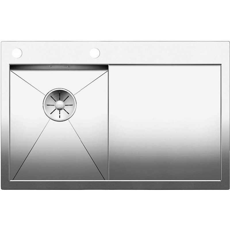 Мойка для кухни прямоугольная Blanco ZEROX 4 S-IF/А чаша слева  нержавеющая сталь  зеркальная полировка 521622