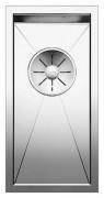 Мойка для кухни прямоугольная Blanco ZEROX 180-IF нержавеющая сталь  зеркальная полировка 521566