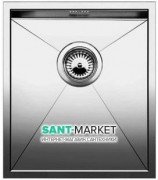 Мойка для кухни прямоугольная Blanco ZEROX 340-IF нержавеющая сталь  зеркальная полировка 521582