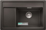 Мийка для кухні прямокутна BLANCO Zenar XL 6S Compact врізна з клапаном-автоматом антрацит 523706