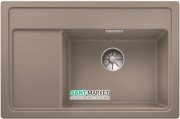 Мойка для кухни прямоугольная BLANCO Zenar XL 6S Compact врезная  с клапаном-автоматом  серый беж 523761