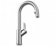 Смеситель для кухни Blanco Carena-S однорычажный  хром 520767