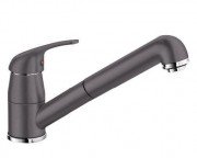 Смеситель для кухни Blanco Daras-S SILGRANIT® однорычажный  темная скала 518792