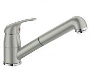 Смеситель для кухни Blanco Daras-S SILGRANIT® однорычажный  жемчужный 520736