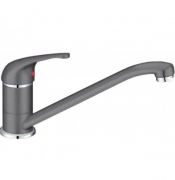 Змішувач для кухні Blanco Daras SILGRANIT® змішувач темна скеля 518793