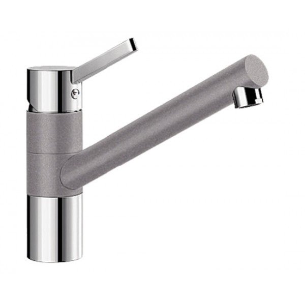 Змішувач для кухні Blanco Tivo SILGRANIT® змішувач хром / алюметаллик 517601