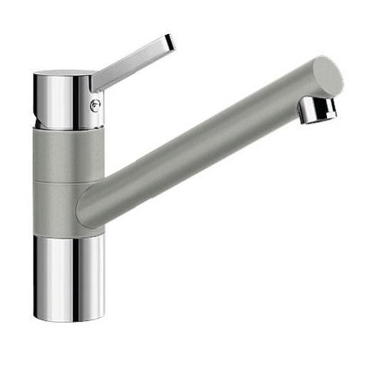 Смеситель для кухни Blanco Tivo SILGRANIT® однорычажный  хром/жемчужный 520753