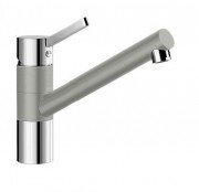 Смеситель для кухни Blanco Tivo SILGRANIT® однорычажный  хром/жемчужный 520753