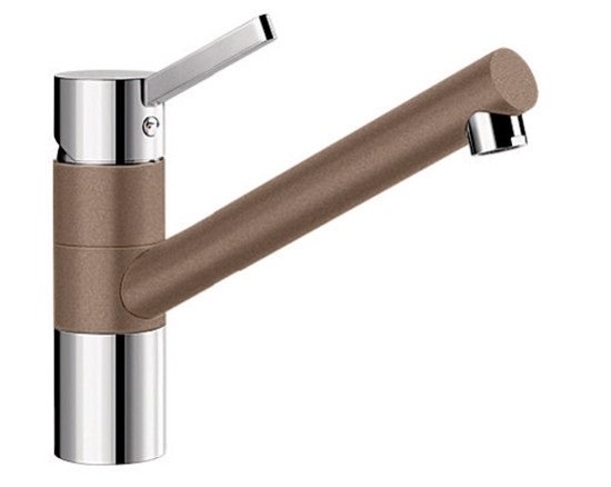 Змішувач для кухні Blanco Tivo SILGRANIT® змішувач хром / мускат 521707