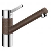 Змішувач для кухні Blanco Tivo SILGRANIT® змішувач хром / кави 517608