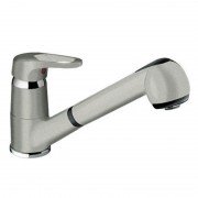 Смеситель для кухни Blanco Wega-S SILGRANIT® однорычажный  жемчужный 520763