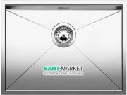 Мийка для кухні прямокутна Blanco ZEROX 550-U нержавіюча сталь дзеркальне полірування 521591