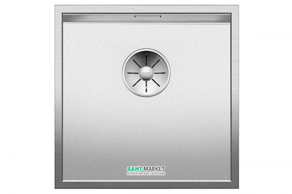 Мийка для кухні квадратна Blanco ZEROX 400-IF нержавіюча сталь Durinox® з відвідної арматурою InFino® 523097