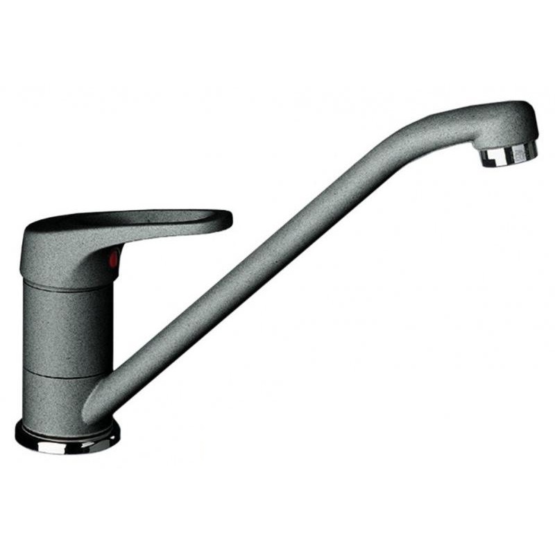 Змішувач для кухні Blanco Wega SILGRANIT® змішувач темна скеля 518806