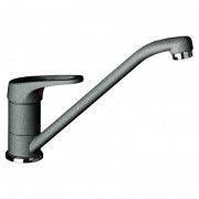 Смеситель для кухни Blanco Wega SILGRANIT® однорычажный  темная скала 518806