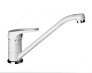 Смеситель для кухни Blanco Wega SILGRANIT® однорычажный  белый 511110