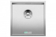 Мийка для кухні квадратна Blanco ZEROX 400-U нержавіюча сталь Durinox® з відвідною арматурою InFino® 521558