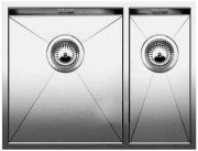 Мойка для кухни прямоугольная Blanco ZEROX 340/180-IF чаша слева нержавеющая сталь  зеркальная полировка 521611