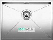 Мойка для кухни прямоугольная Blanco ZEROX 550-U нержавеющая сталь  зеркальная полировка 521591