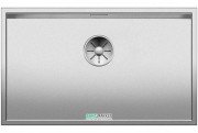 Мойка для кухни прямоугольная Blanco ZEROX 700-U нержавеющая сталь Durinox® с отводной арматурой InFino® 521560