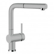 Змішувач для кухні Blanco Linus-S змішувач кераміка сірий алюміній 516709