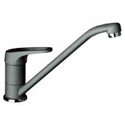 Смеситель для кухни Blanco Wega SILGRANIT® однорычажный  темная скала 518806