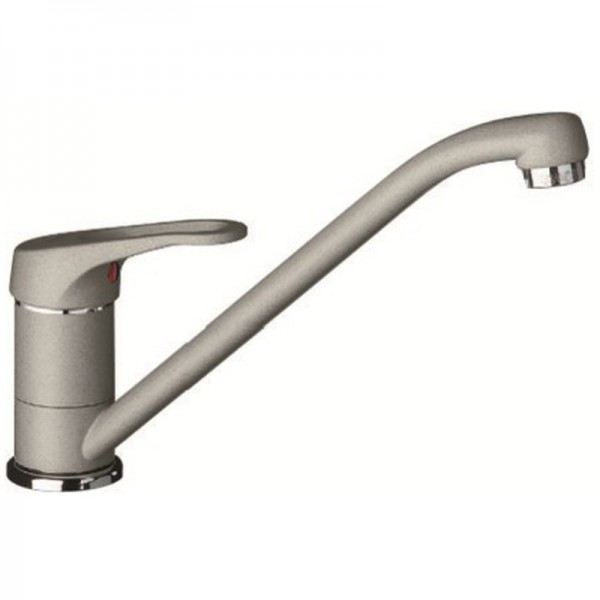 Смеситель для кухни Blanco Wega SILGRANIT® однорычажный  серый беж 517641