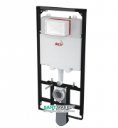 Скрытая система инсталляции AlcaPlast Sádromodul Slim для сухой установки (для гипсокартона) AM1101/1200