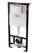 Скрытая система инсталляции AlcaPlast Sádromodul для сухой установки (для гипсокартона) AM101/1120