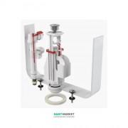 Выпускной механизм AlcaPlast с двойной кнопкой хром SA08SK 1/2