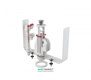 Выпускной механизм AlcaPlast с двойной кнопкой хром SA08AS 1/2