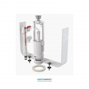 Выпускной механизм AlcaPlast со стоп кнопкой хром SA2000SK 3/8