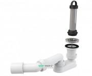 Сифон для душевого поддонa AlcaPlast Ø50 мм с гидрозатвором и коленом A462-50