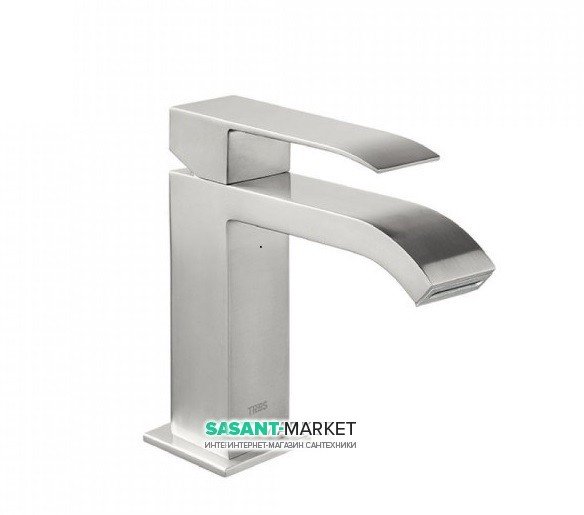 Смеситель для раковины однорычажный Tres Cuadro Exsclusive сталь 00610101ACD