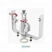 Выпускной механизм AlcaPlast с двойной кнопкой хром SA08AK 1/2