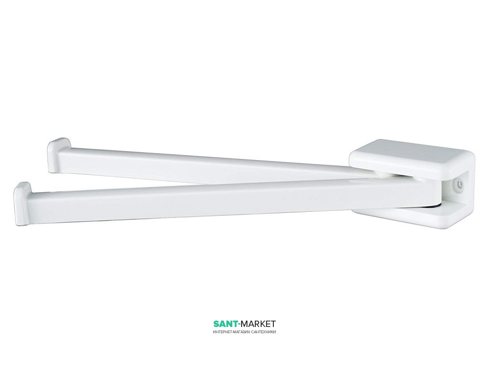 Держатель для полотенец Haceka Yoly поворотный пластик белый 1137991