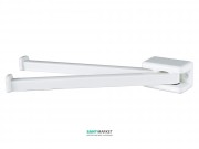 Держатель для полотенец Haceka Yoly поворотный пластик белый 1137991