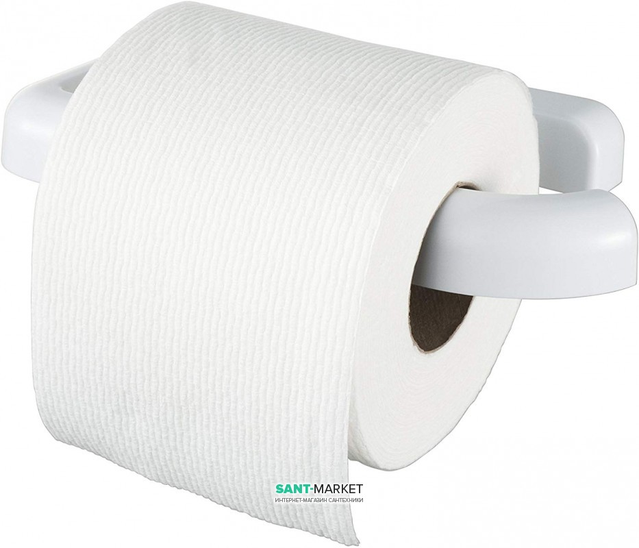 Тримач для туалетного паперу Haceka Yoly відкритий пластик білий 1137994